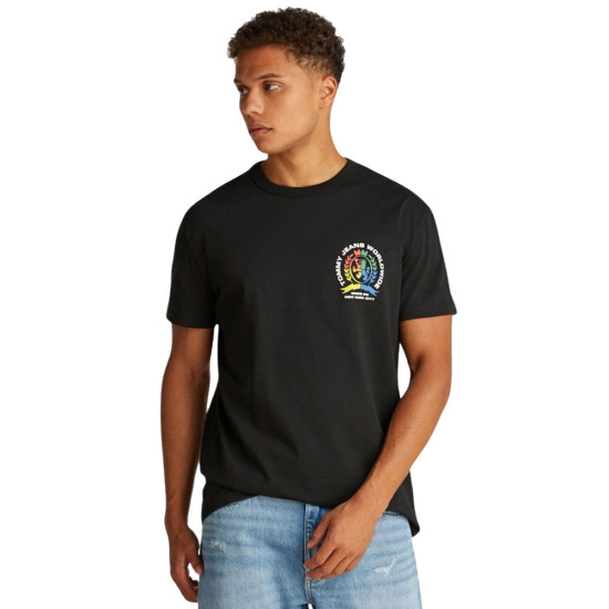 Tommy Hilfiger Ανδρική κοντομάνικη μπλούζα Varsity Crest Back Logo T-Shirt